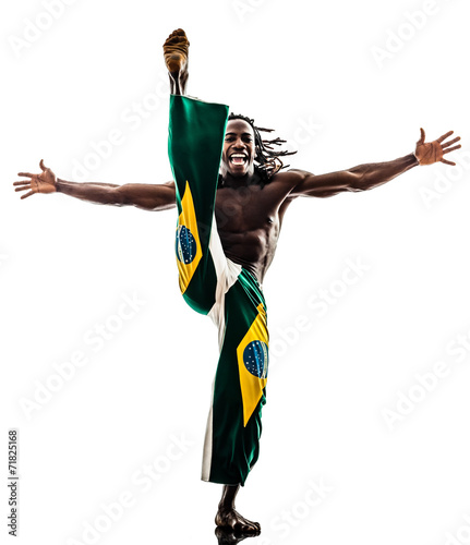 Fotoroleta fitness ćwiczenie sport brazylia przystojny