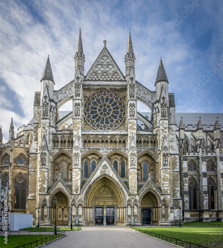 Plakat kościół katedra anglia londyn architektura