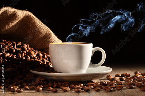 Obraz na płótnie arabica napój kawa