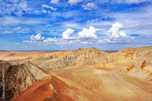 Naklejka wydma pustynia afryka safari