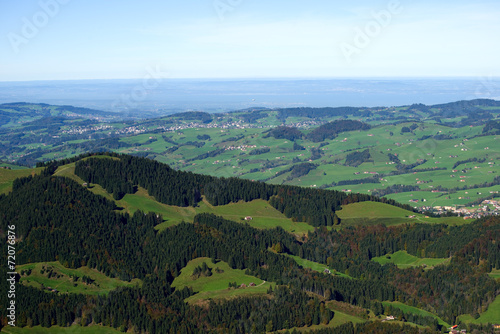 Fotoroleta alpy szwajcaria krajobraz panorama