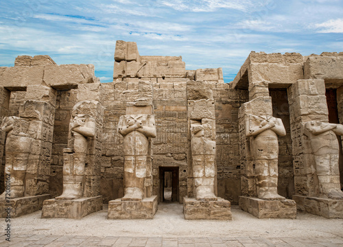 Fototapeta kolumna świątynia stary afryka