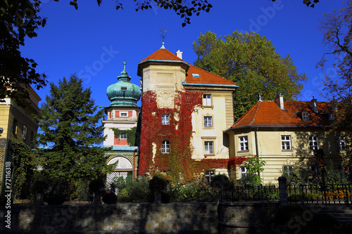 Obraz na płótnie stary wieża architektura ogród zamek