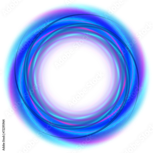 Fototapeta mandala spirala biały medytacja