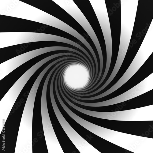 Fotoroleta tunel sztuka perspektywa spirala przędzenia