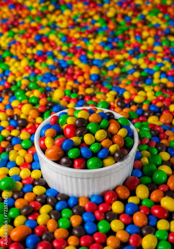 Fototapeta jedzenie kolorowy korzystających