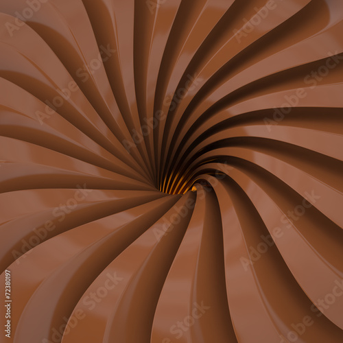 Obraz na płótnie tunel wzór 3D łuk