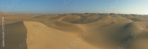 Naklejka afryka pejzaż pustynia wydma