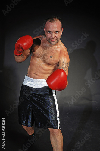 Fototapeta mężczyzna sztuki walki sport bokser