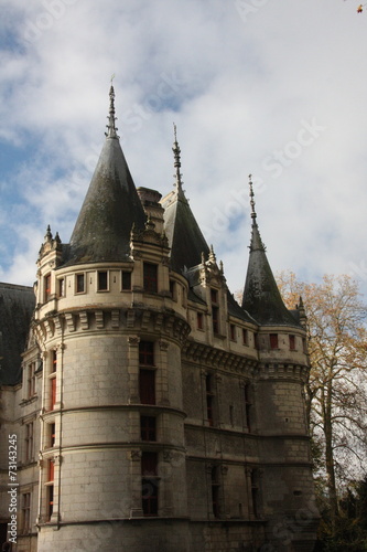 Fototapeta zamek architektura francja europa