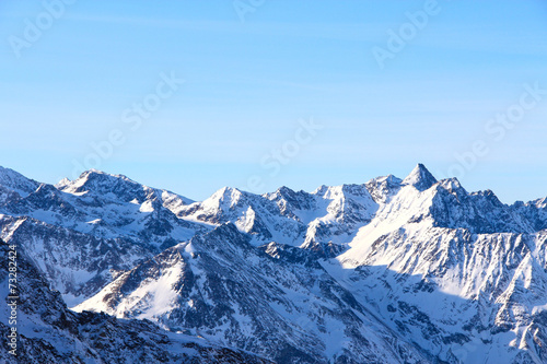 Plakat wzgórze natura panorama widok