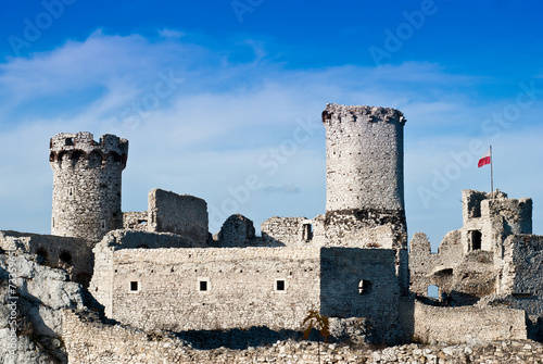 Naklejka wieża zamek stary