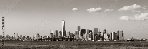 Fototapeta ameryka panoramiczny śródmieście