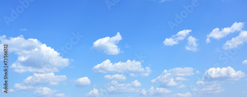 Fotoroleta panoramiczny lato piękny widok niebo