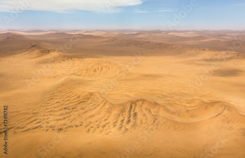 Plakat afryka natura pustynia wydma wzgórze