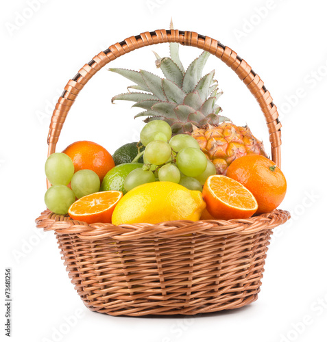 Plakat owoc zdrowy jedzenie