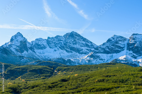 Fototapeta narodowy góra niebo trawa natura