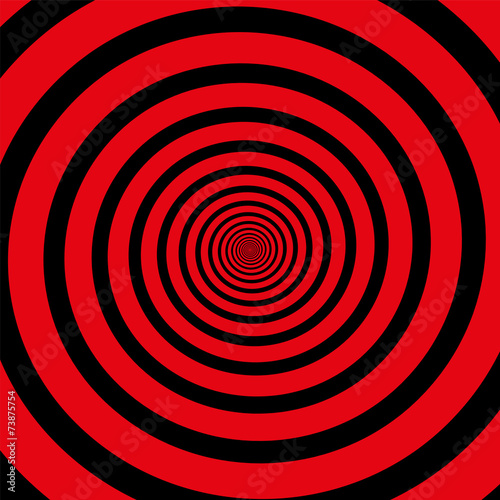 Fotoroleta spirala mandala sztuka hipnoza halucynogen