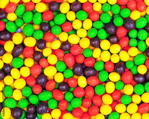 Obraz na płótnie czekolada jedzenie kręgiel cukierek