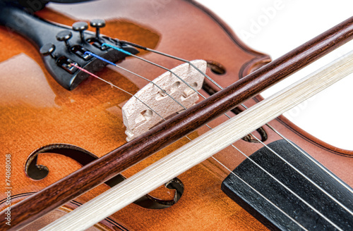 Obraz na płótnie skrzypce sztuka orkiestra
