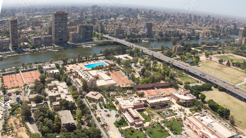 Fototapeta droga nowoczesny egipt
