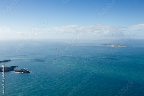 Fototapeta niebo wyspa francja dziki