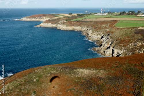 Fototapeta morze widok wybrzeże dziki francja