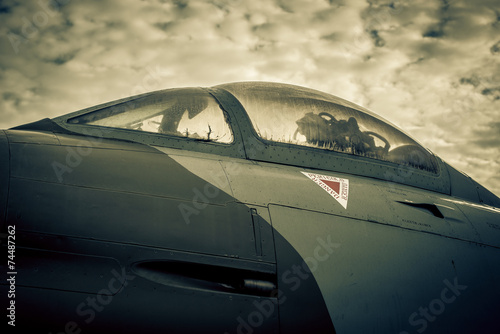 Fototapeta silnik samolot niebo armia