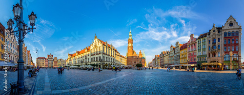 Naklejka Stare miasto Wrocławia