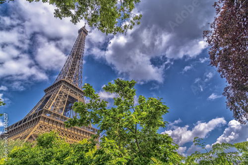 Obraz na płótnie francja miejski wieża architektura
