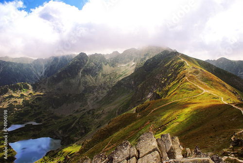 Fotoroleta park narodowy góra europa