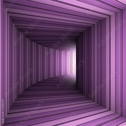Fotoroleta perspektywa 3D tunel wzór