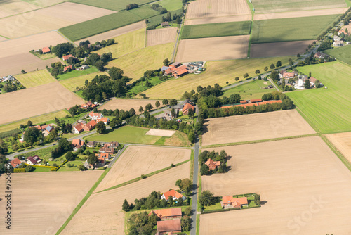 Fototapeta lato rolnictwo natura europa panorama
