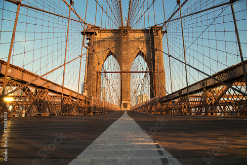 Obraz na płótnie architektura most ameryka vintage