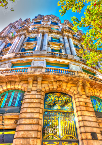 Obraz na płótnie barcelona miejski hiszpania
