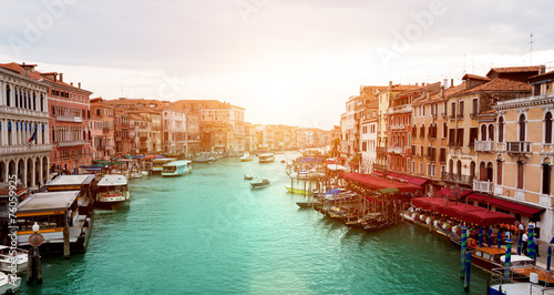 Fotoroleta słońce miasto włochy topnik venezia