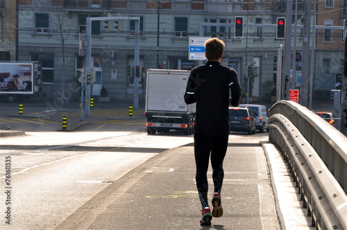 Fototapeta jogging lekkoatletka szwajcaria