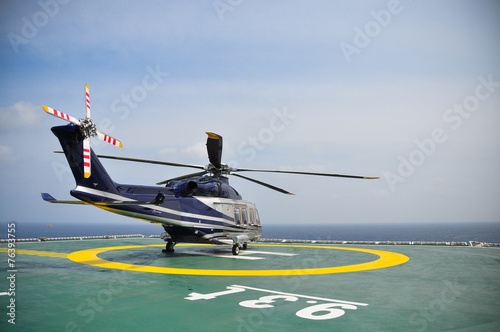 Fotoroleta chopper lotnictwo tajlandia zatoka peron