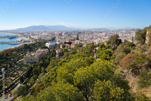 Fototapeta widok lato panoramiczny hiszpania
