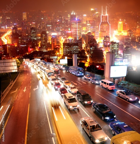 Obraz na płótnie miasto shanghaj drapacz metropolia
