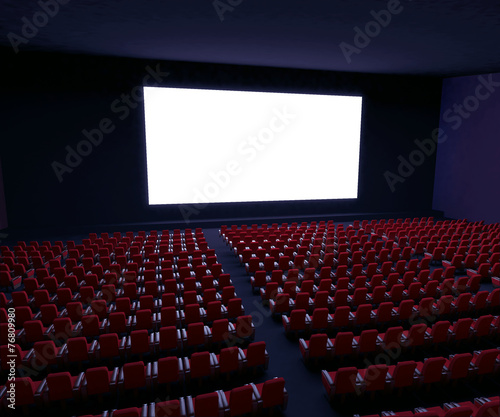 Fototapeta 3D ekran film klasyk kino