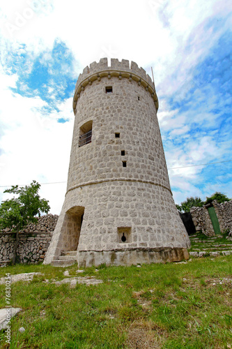 Fototapeta chorwacja stary antyczny architektura wieża