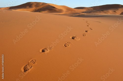 Fototapeta arabian wydma pustynia afryka wzór