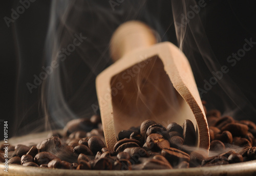 Fototapeta kawa napój ziarno filiżanka kawiarnia