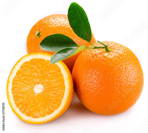 Naklejka Soczyste pomarańcze