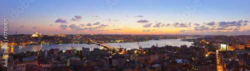 Obraz na płótnie turcja panorama ulica