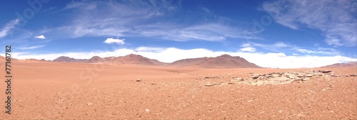 Fotoroleta nasa pustynia panorama chile