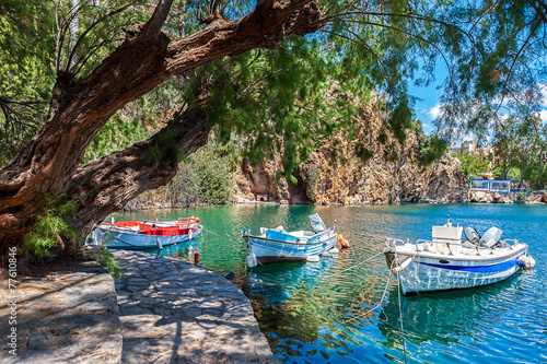 Obraz na płótnie lato miejski woda grecki