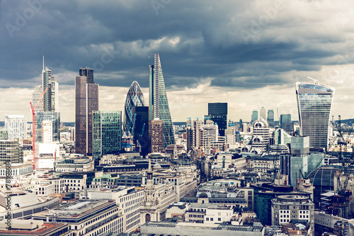 Fotoroleta drapacz miejski londyn wieża architektura