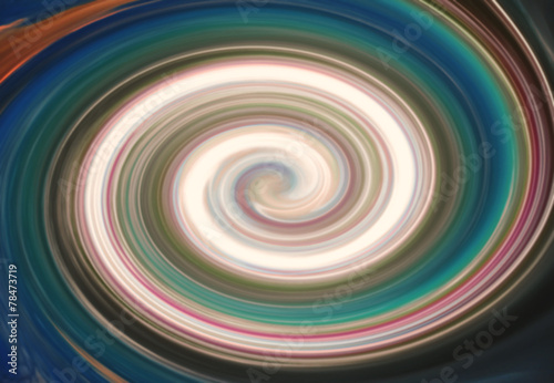 Naklejka obraz spirala sztuka